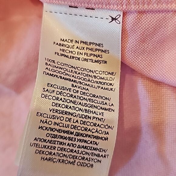 Ralph Lauren pink button down shirt XL 100% cotton - Picture 9 of 10
